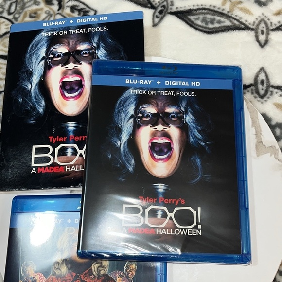 Tyler Perry’s Boo(New) Blu-Ray + Digital HD & Boo 2(Open)Blu-Ray + DVD +… - Picture 5 of 7